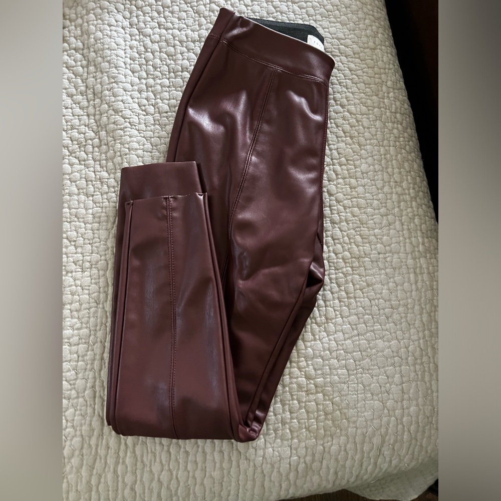 Topshop Leather Pants